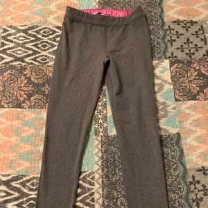 Uber Armor gray and pink leggings